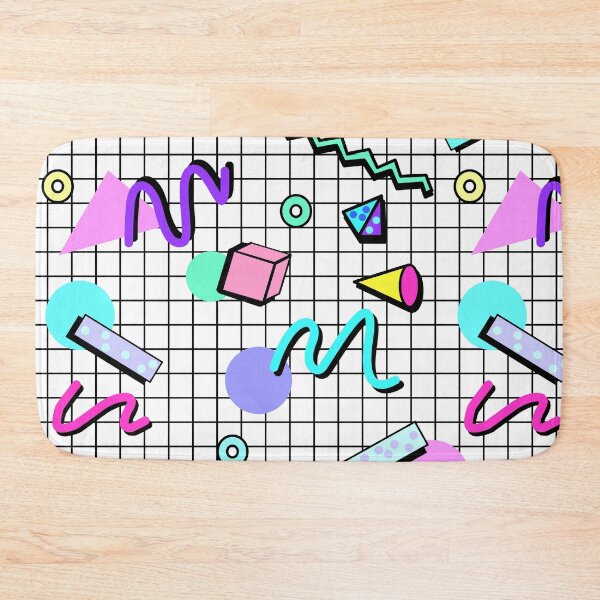 Item preview, 80s Retro Party Grid Design (White BG) designed and sold by melisssne.