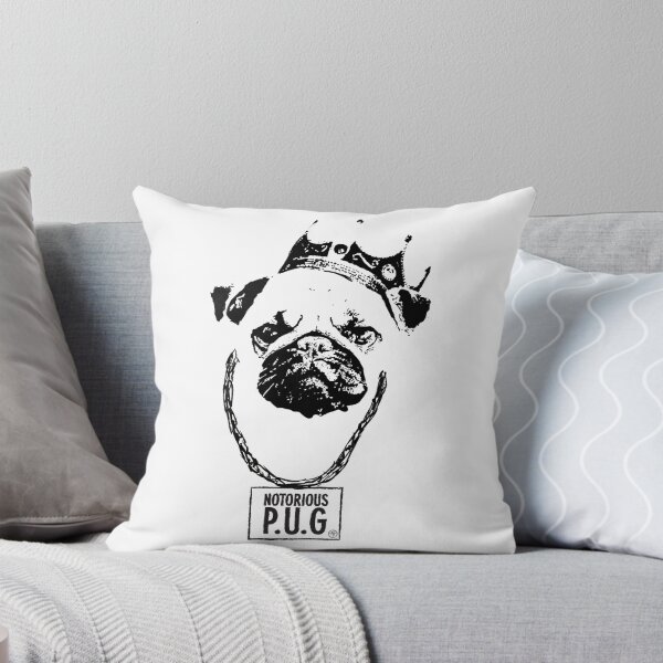 Item preview, Notorious P.U.G. designed and sold by 8Bit Socks & Stickers.