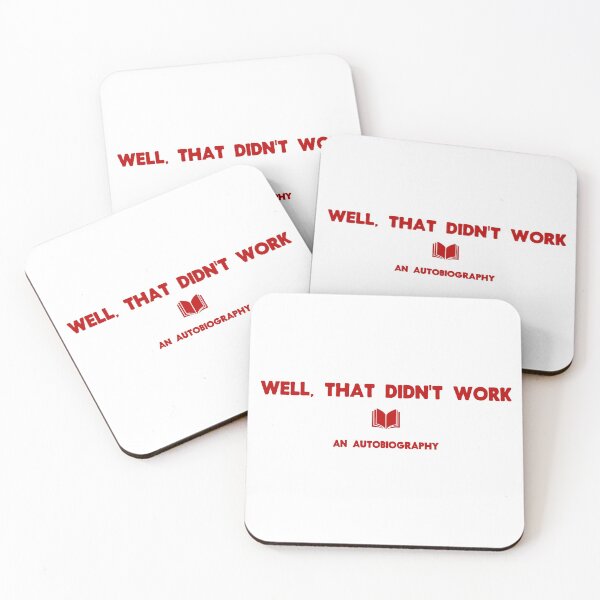 Item preview, Well, that didn't work. An Autobiography. designed and sold by chase-the-girl.