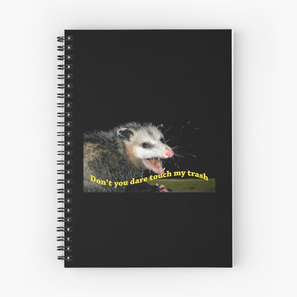 Item preview, Don't touch my trash opossum meme designed and sold by chase-the-girl.
