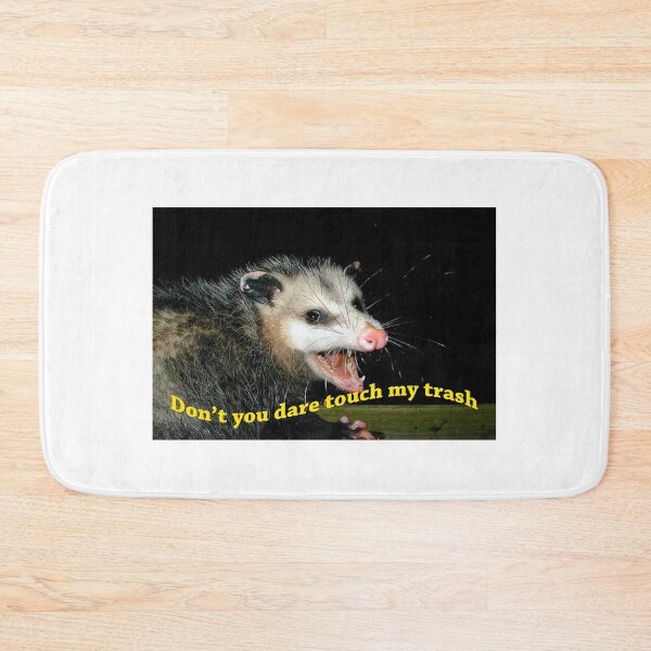 Item preview, Don't touch my trash opossum meme designed and sold by chase-the-girl.