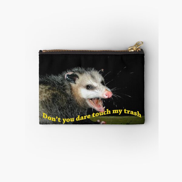 Item preview, Don't touch my trash opossum meme designed and sold by chase-the-girl.