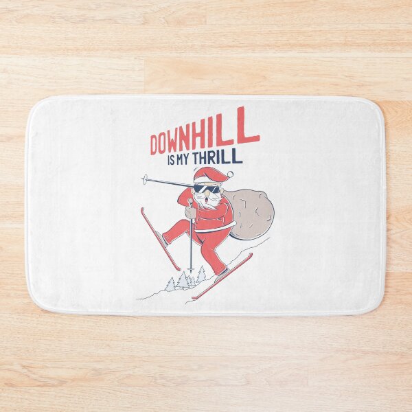 Item preview, Santa on skis. designed and sold by emphatic.