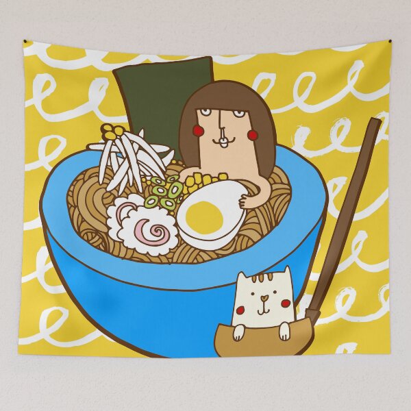 Item preview, It's ramen time designed and sold by littleredcheeks.