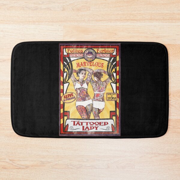 Item preview, "The Tattooed Lady" Sideshow Poster designed and sold by torg.