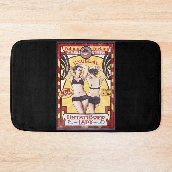 Item preview, "The Untattooed Lady" Sideshow Poster designed and sold by torg.
