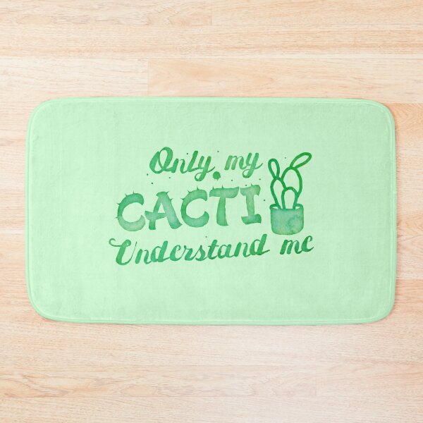 Item preview, Only my CACTI understand me (many cactus) designed and sold by jazzydevil.