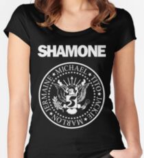 Camiseta entallada de cuello redondo SHAMONE
