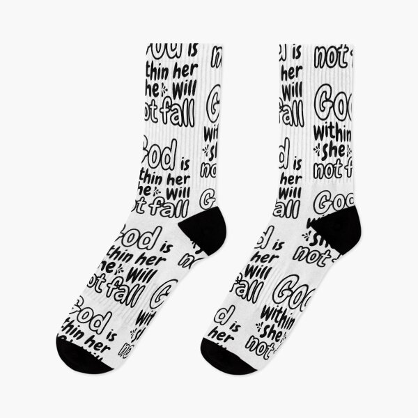 Item preview, God Is Within Her She Will Not Fall, Christian tshirts, Christian Hoodies, Christian Gifts designed and sold by ChristianLife.