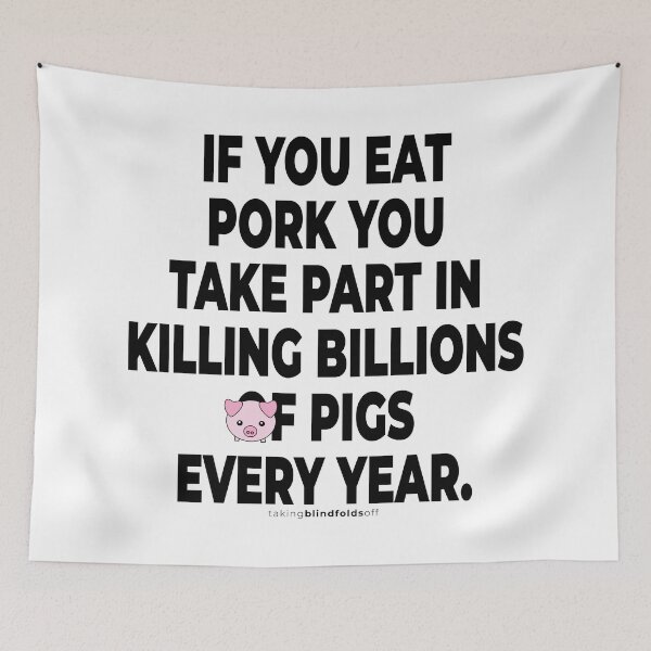Item preview, Vegan Activist Graphics #takingblindfoldsoff 17 v2 designed and sold by blindfoldsoff.
