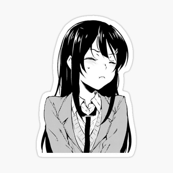 Mai Pout Sticker