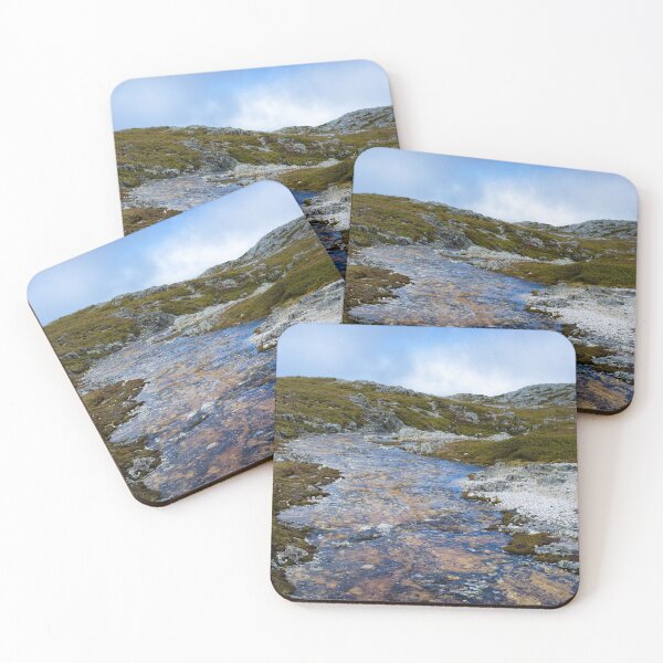 Item preview, A High Altitude Mountain Stream Makes Its Way Across The High Plateau Cradle Mountain National Park Tasmania designed and sold by nickegglington.