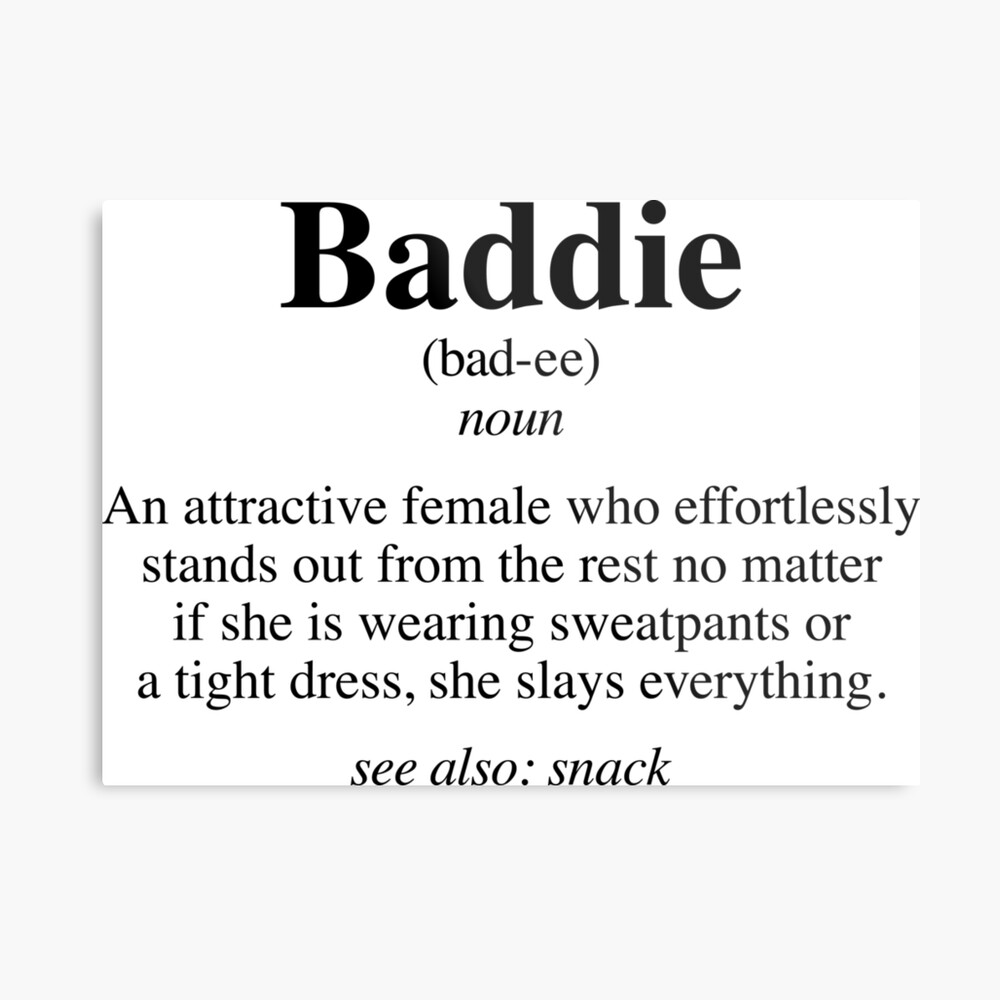 Baddie Definition Slay Snack African American Shirt