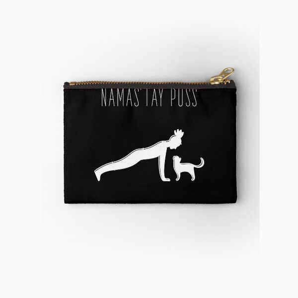 Aperçu de l'œuvre Namas’tay puss typography text art quote by Word Fandom - wordfandom créée et vendue par Kerry Pritchard.