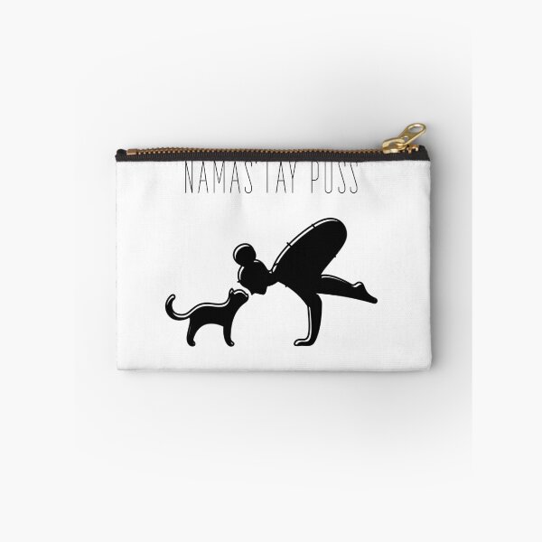 Aperçu de l'œuvre Namas’tay puss typography text art quote by Word Fandom - wordfandom créée et vendue par Kerry Pritchard.