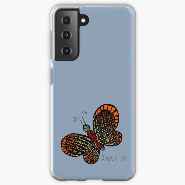 Donate Life Butterfly 1 Samsung Galaxy Soft Case