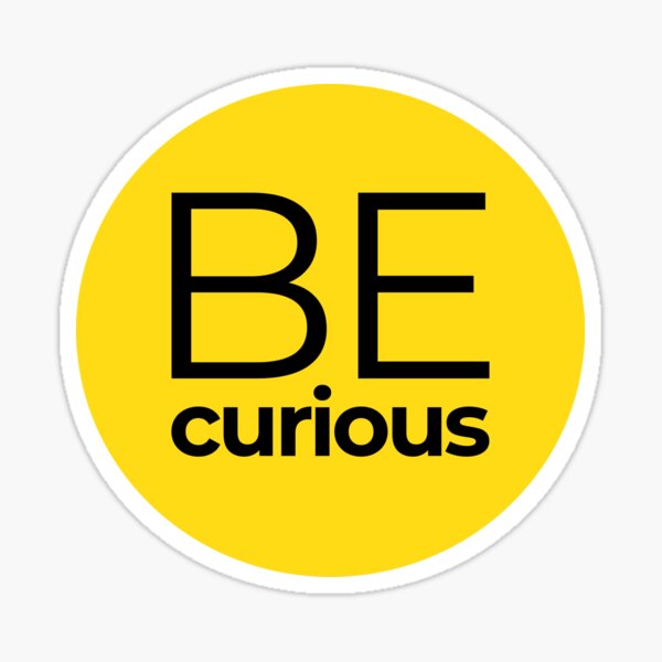 Be Curious I Misskoko the Librarian Sticker
