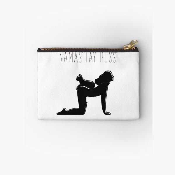 Aperçu de l'œuvre Namas’tay puss typography text art quote by Word Fandom - wordfandom créée et vendue par Kerry Pritchard.