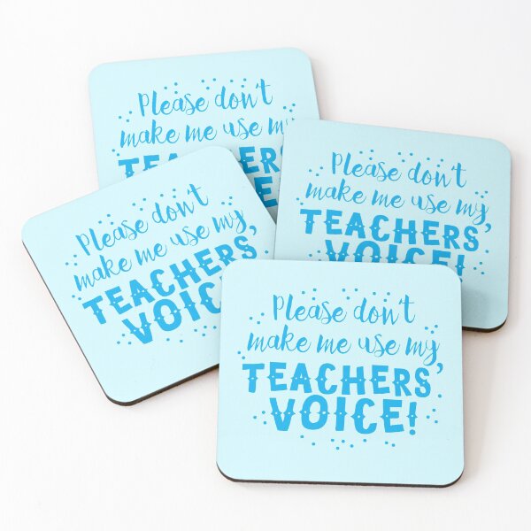 Item preview, Please don't make me use my TEACHERS' VOICE designed and sold by jazzydevil.