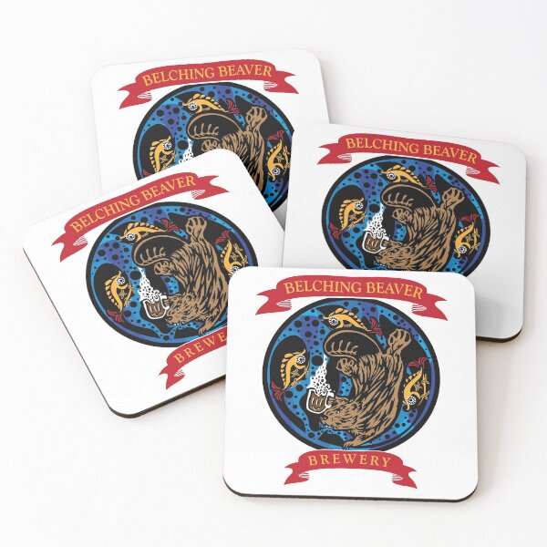 Item preview, Belching Beaver Brewery Logo 15 designed and sold by 108dragons.