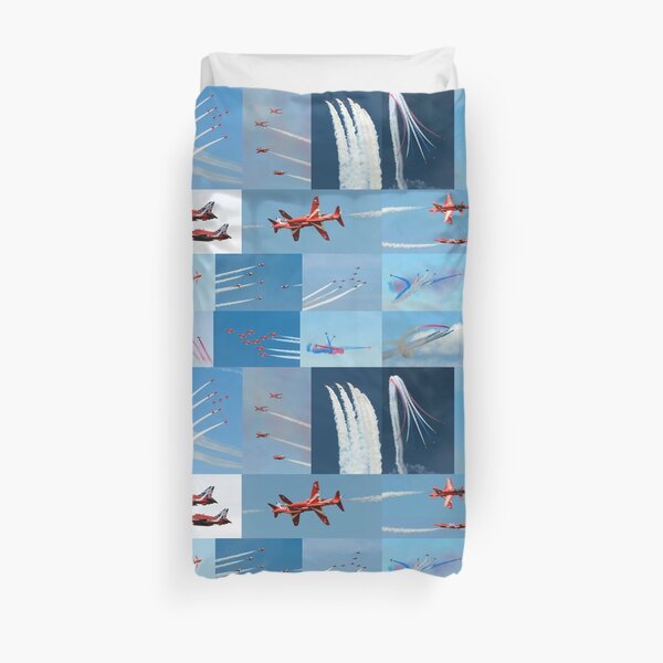 Red Arrows 2014 - 50 Display Seasons Duvet Cover
