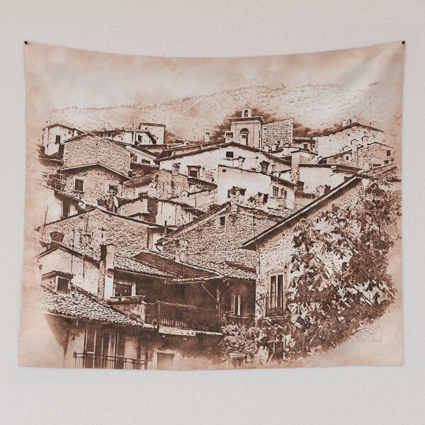 Item preview, Scanno, an ancient italian town designed and sold by AM FineArtPrints.