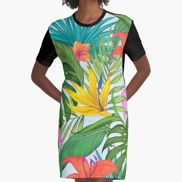 hawaiian t shirt dress