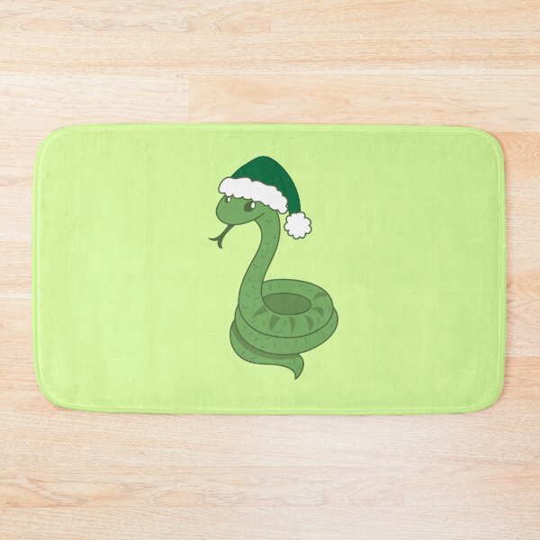 Item preview, Green Santa Snek Snake designed and sold by jazzydevil.