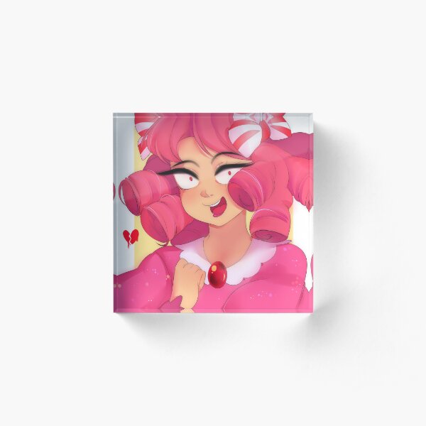Humanized princess cookie Acrylic Block