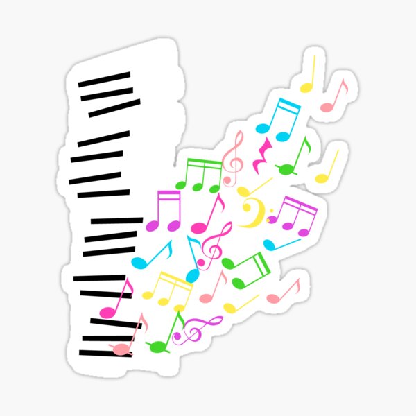 I LOVE STICKERS Music in Motion