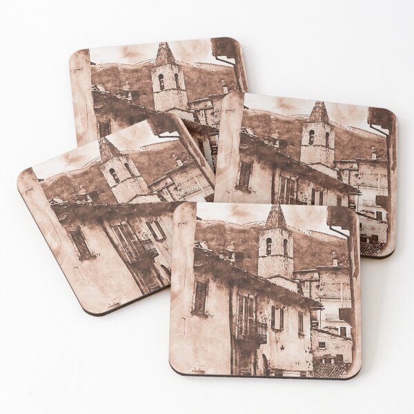 Item preview, Scanno, an ancient italian town designed and sold by AM FineArtPrints.