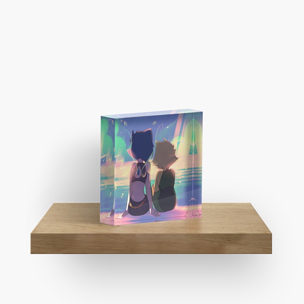 Clear Skies Acrylic Block