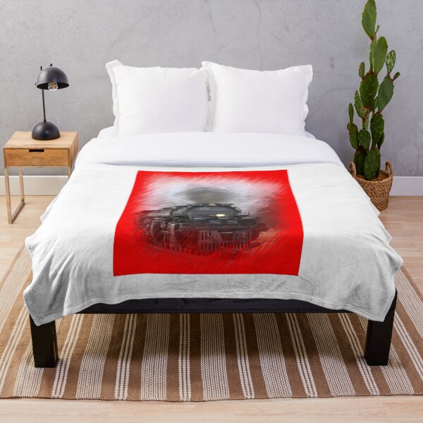 Item preview, Big Boy 4014 Steaming arrojó a Black Wolf Kansas con árboles y nubes. designed and sold by ROBERTDBROZEK.