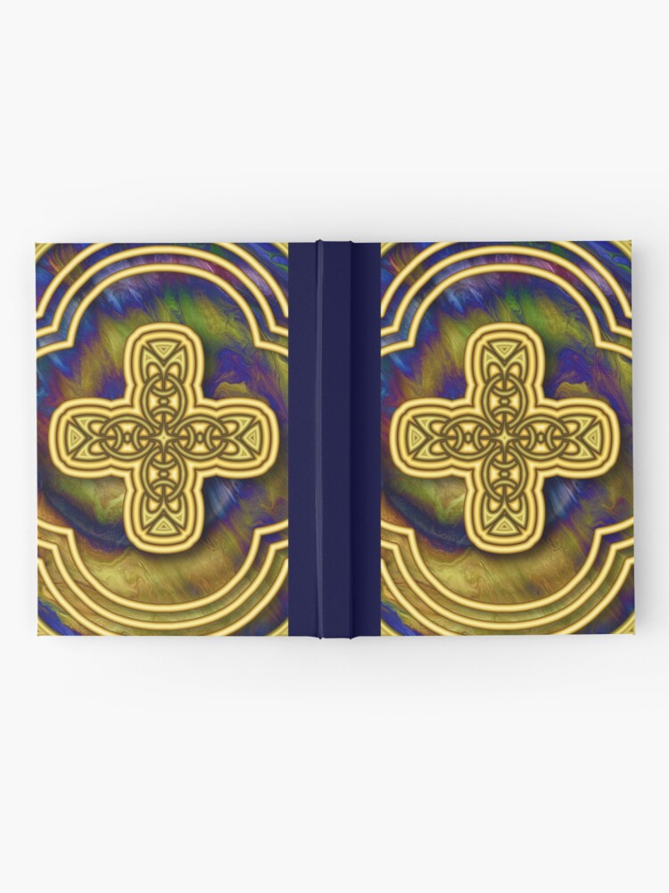 Alternate view of Gold Cross Hardcover Journal