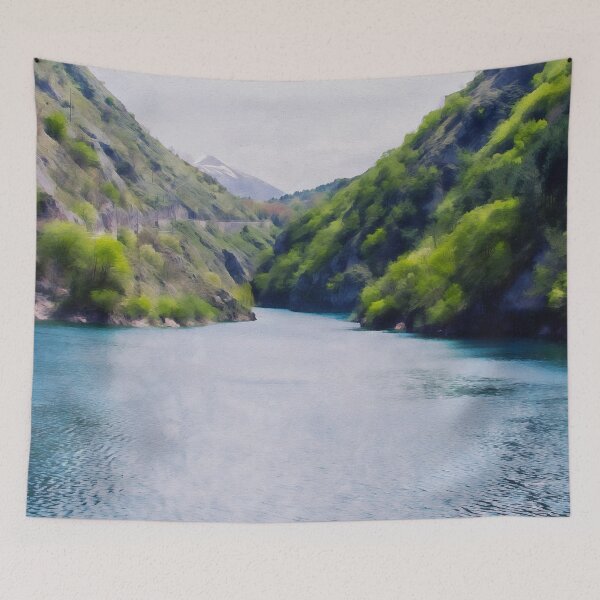 Item preview, Italy, Lake San Domenico designed and sold by AM FineArtPrints.