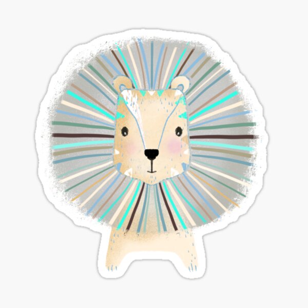 Roar little lion Sticker