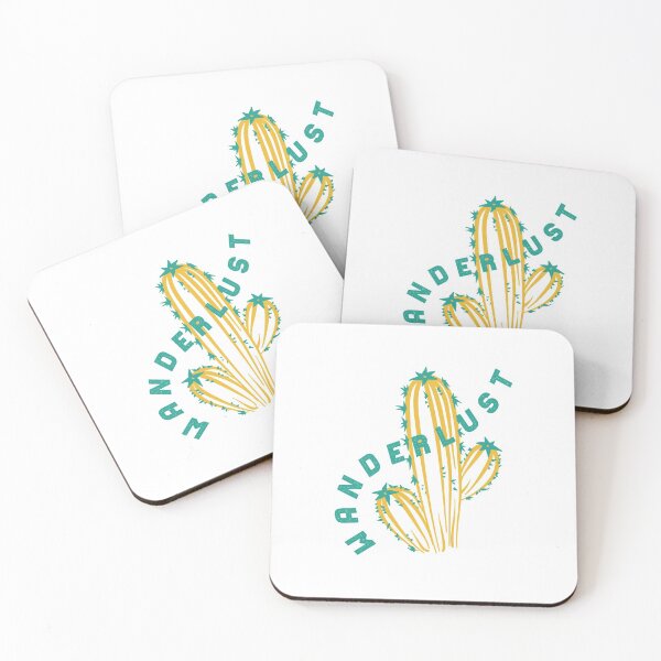 Item preview, Happy Wanderlust Cactus designed and sold by wikawiki.