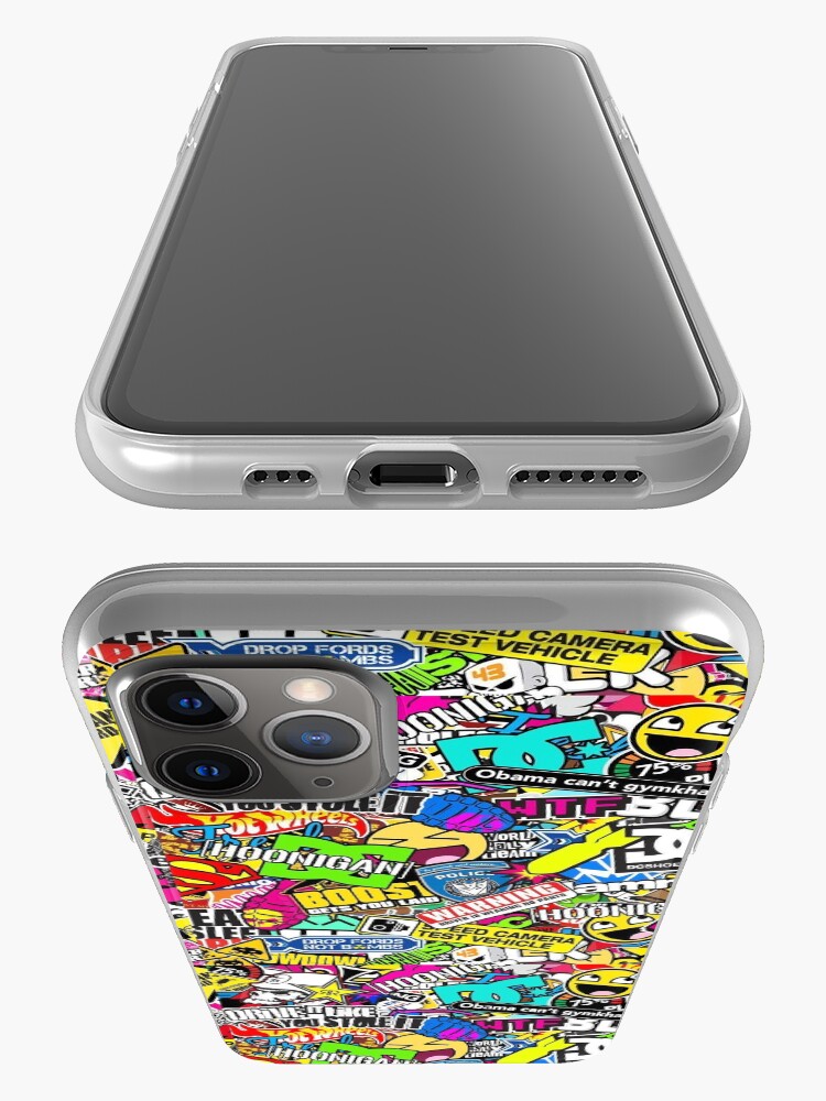 "Sticker bomb JDM" iPhone Case & Cover by Nathanred Redbubble