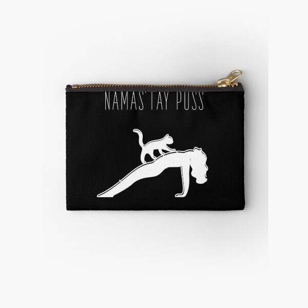 Aperçu de l'œuvre Namas’tay puss typography text art quote by Word Fandom - wordfandom créée et vendue par Kerry Pritchard.