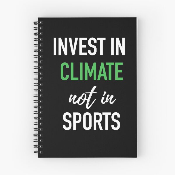Item preview, Harvard Yale Game 2019 - Invest In Climate Not in Sports - Typographic Version designed and sold by isstgeschichte.
