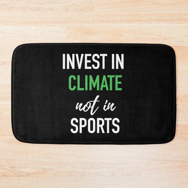 Item preview, Harvard Yale Game 2019 - Invest In Climate Not in Sports - Typographic Version designed and sold by isstgeschichte.