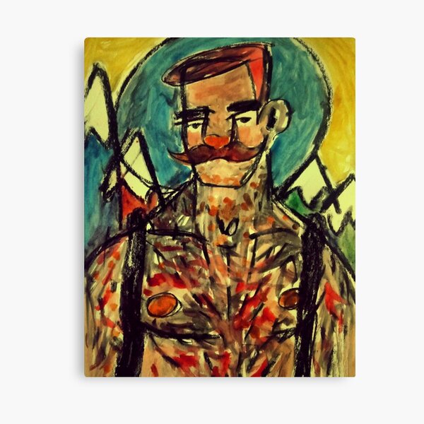 WOODMAN Canvas Print