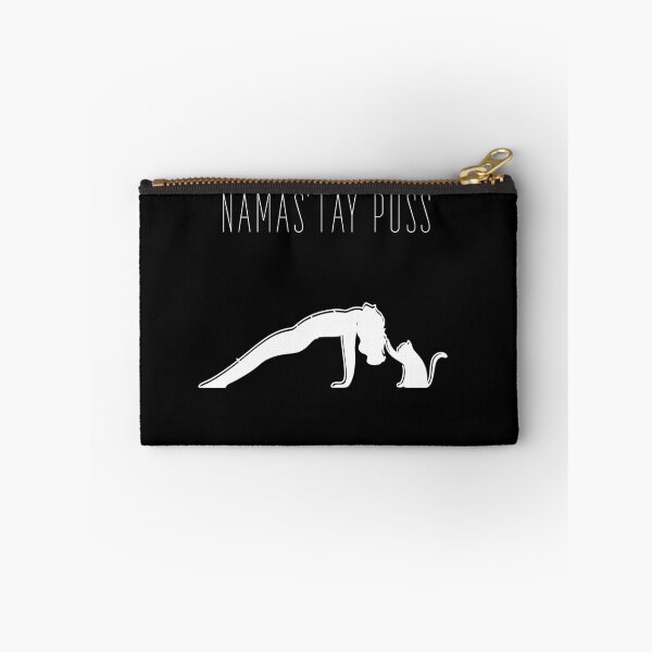 Aperçu de l'œuvre Namas’tay puss typography text art quote by Word Fandom - wordfandom créée et vendue par Kerry Pritchard.