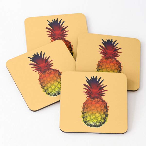 Item preview, Trippy Coloured Pineapple designed and sold by SweetFruit.