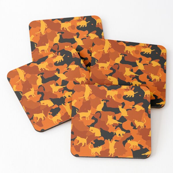 Item preview, Camo Cats Orange designed and sold by yulia-rb.