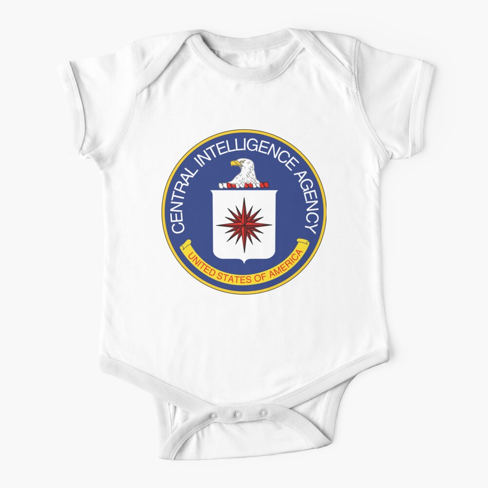 CIA seal Central Intelligence Agency Baby One-Piece