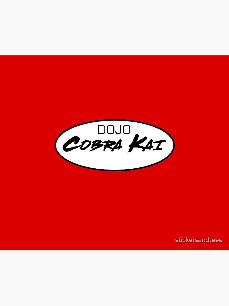 DOJO Cobra Kai Car Sticker by stickersandtees