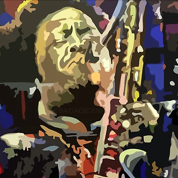 Artwork thumbnail, Saxe Player by Rasagage