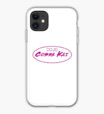 Cobra Kai Pink Dojo T-Shirt iPhone Case