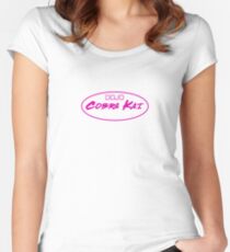 Cobra Kai Pink Dojo T-Shirt Fitted Scoop T-Shirt